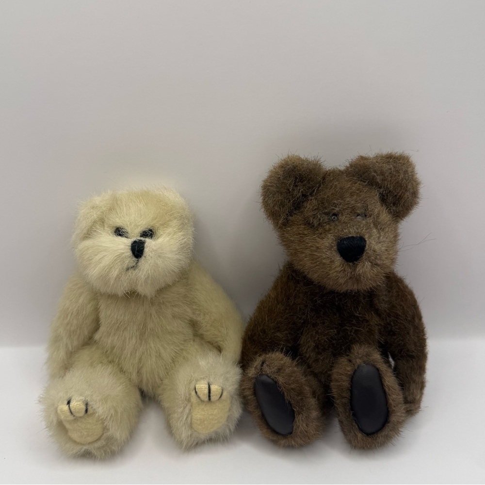 Bearington Bears Set of 2 Fully Jointed Stuffed Animals